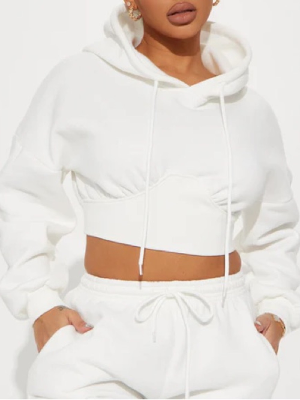 Fashion Nova | Breezy Day Hoodie - White